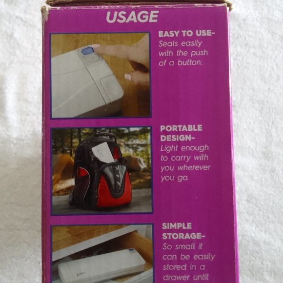 Ziploc vacuum sealer to keep food fresh long, brand new, SKU - Picture 3 of 5